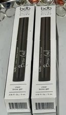 Billion Dollar Brows Clear Brow Gel 3ml Womens Make Up - Pack Of Two