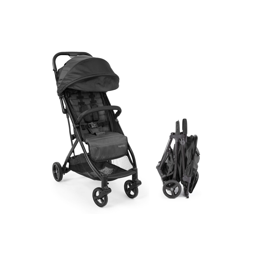 Poussette de naissance compacte Ingenuity idéale pour petits coffres de voiture