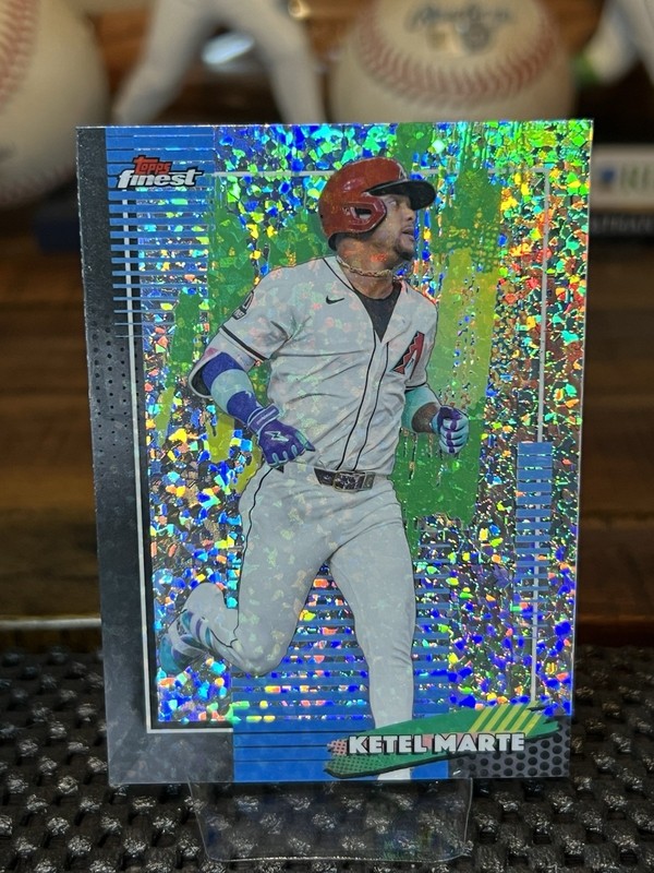 2026 Topps Finest Ketel Marte Mini Diamond Refractor #4 Arizona Diamondbacks