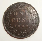 1902 Canada Large Cent — photo from another recent sale