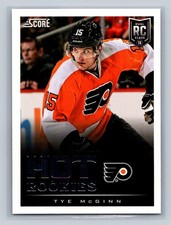 2013 Score #626 Tye McGinn   HR, RC Philadelphia Flyers