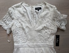 Lulus White Lace Dress