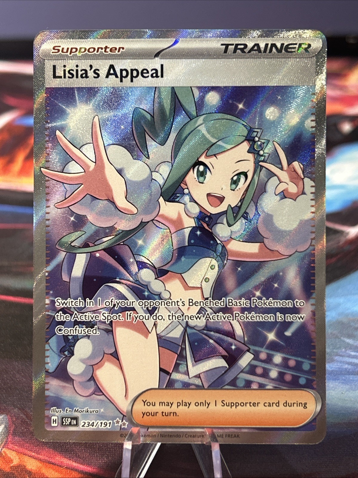 Lisia's Appeal 234/191 Ultra Rare SV08: Surging Sparks Pokemon Card TCG NM/M