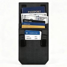 Anti Theft Rfid Travel Money Belt Bag Wallet Credit Card Id Cash Passport