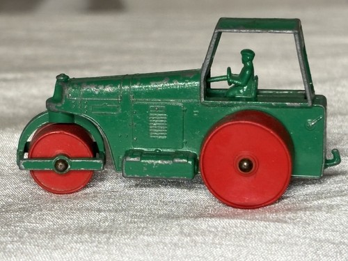 MATCHBOX LESNEY #1 AVELING BARFORD ROAD ROLLER 1964 FARM TRACTOR TOY - Afbeelding 4 van 5