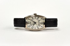 Franck Muller Tonneau Curvex 18ct White Gold 2852 MC (c2000) +Box