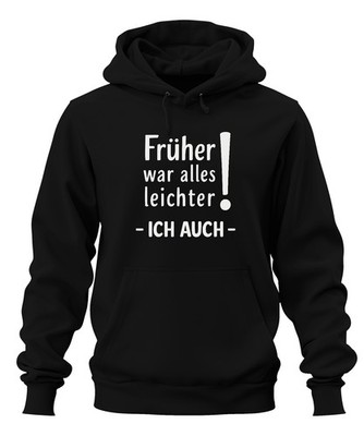 Everything used to be easier Me too retirees gift humour unisex hoodie cape