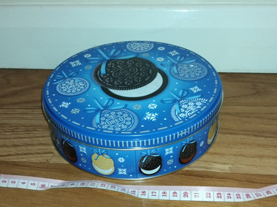 Oreo Keksdose Sammlerstück 7 cm breit, Plätzchen Nähen Bits Bobs Aufbewahrung