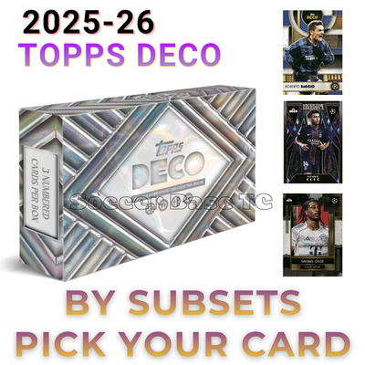 2025-26 Topps Deco Uefa Club Competitions - Current Stars Xavi