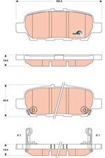 Kits de frein Nissan Pulsar