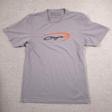 ANETIK Baja Shirt Mens Small Gray UPF 30 UV Sun Protection Performance Tee