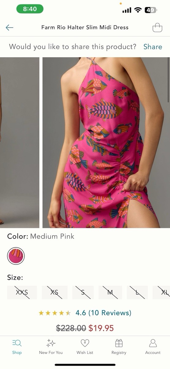 halter white cocktail dress Esmeralda Halter Dress main image 1