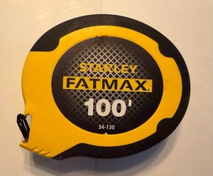 Stanley FatMax 100 Ft Tape Measure 34-130 Reel Measure NEW