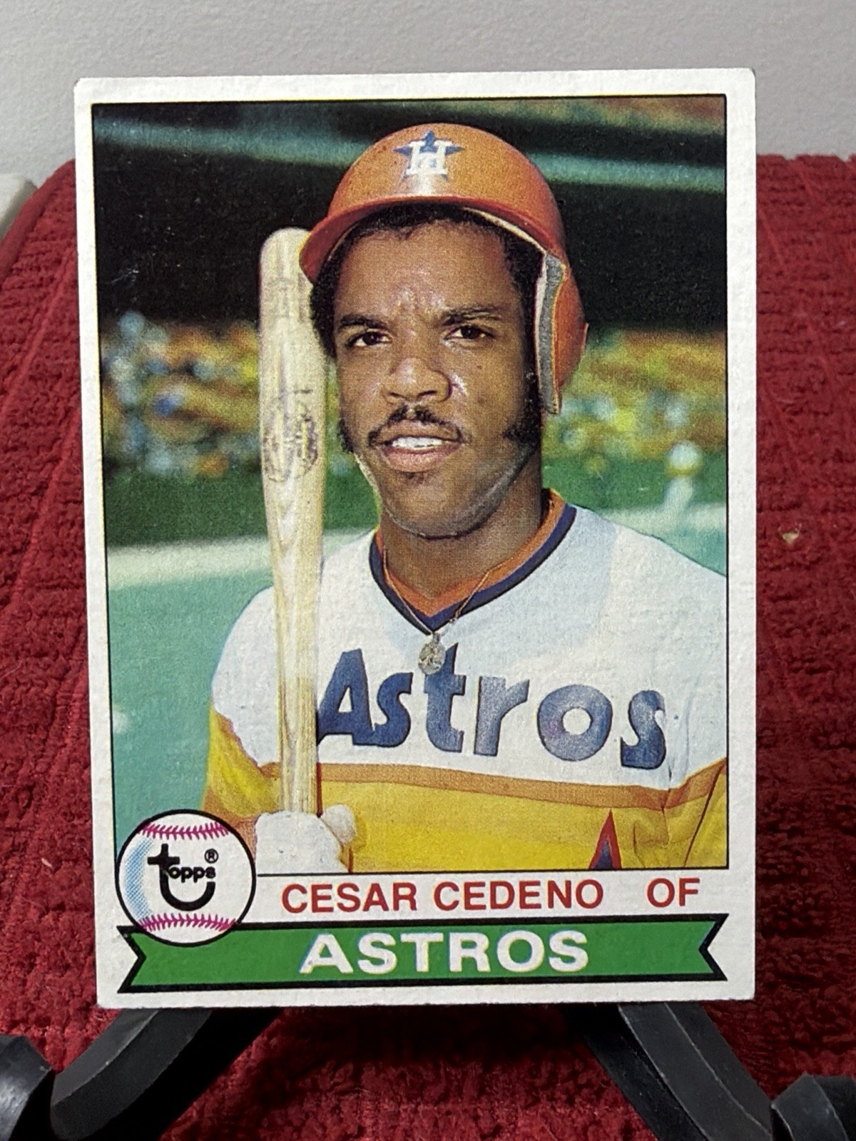 1979 Topps #570 Cesar Cedeno Houston Astros Baseball Card