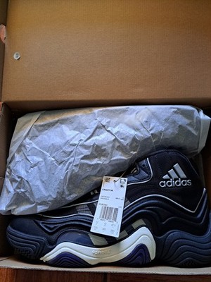 adidas Crazy 98 2024 Away Mid Top Basketball Shoes Black Purple White IG8341