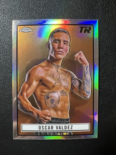 Oscar Valdez #TR-37 2024 Topps Chrome 1951 Ringside card