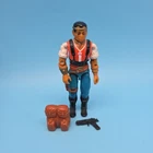 Vintage 1987 Gi Joe Sgt Slaughter Renegade Red Dog 3.75" Action Figure igure