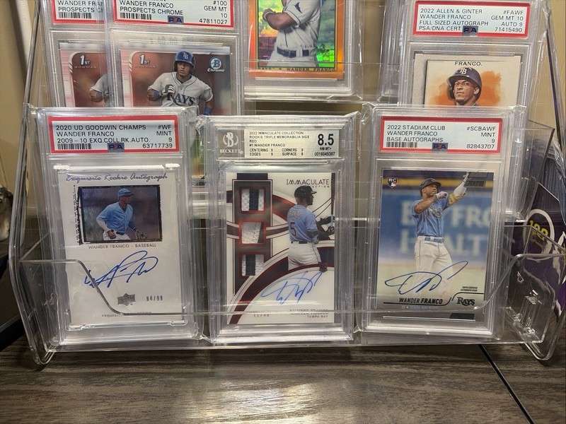 Huge Wander Franco Collection: Autos Rookies #rd & More!
