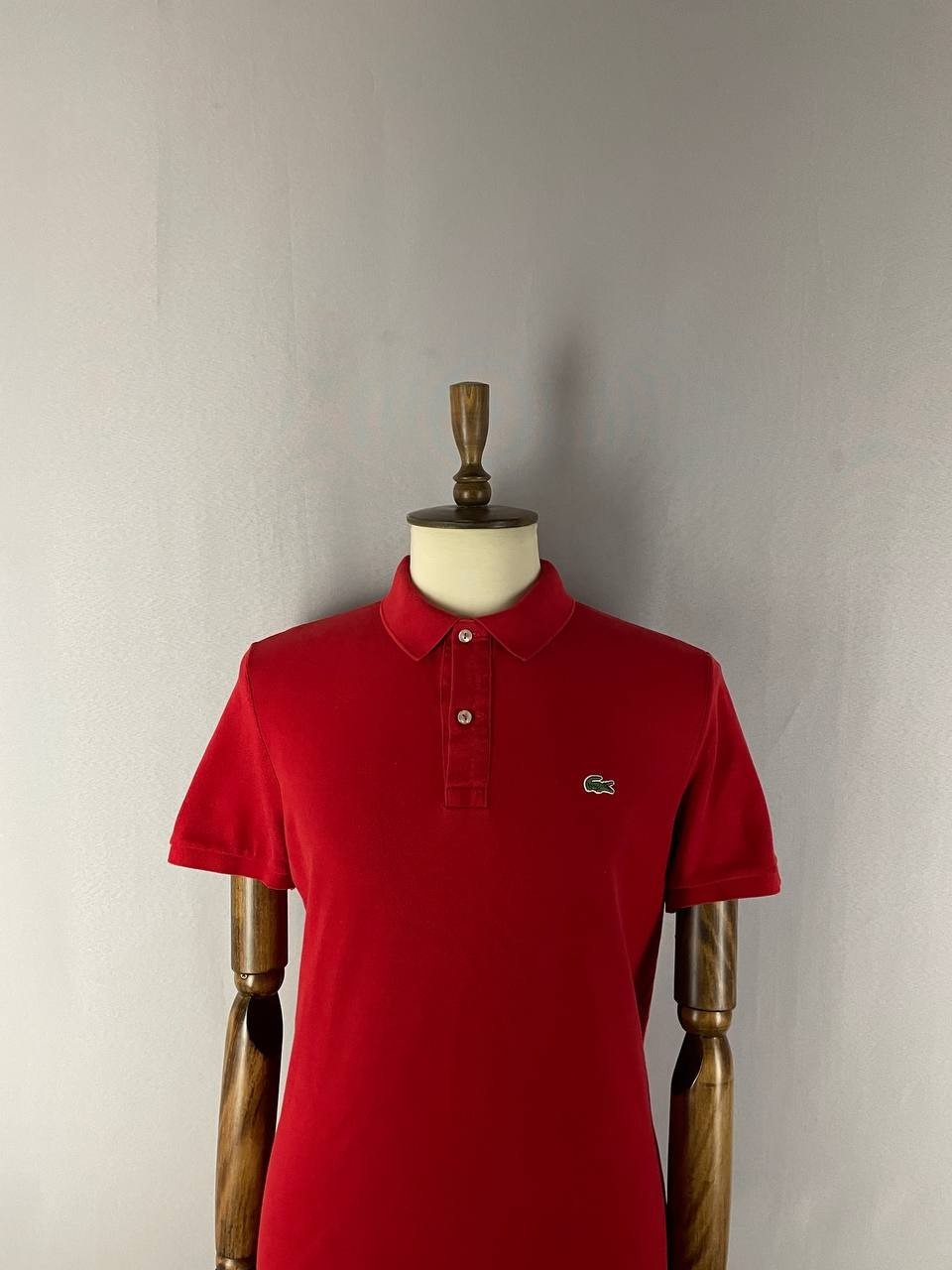 Lacoste Mens Golf Polo Shirt Size XL Red Cotton Short Sleeve Slim-Fit thumbnail 10