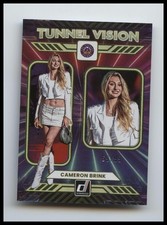 2025 Donruss WNBA #8 Cameron Brink Tunnel Vision Holo Laser #/99