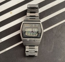 Rare Vintage Seiko Quartz LC 0634-5001 Men  s Digital Sports Watch JDM 1970s