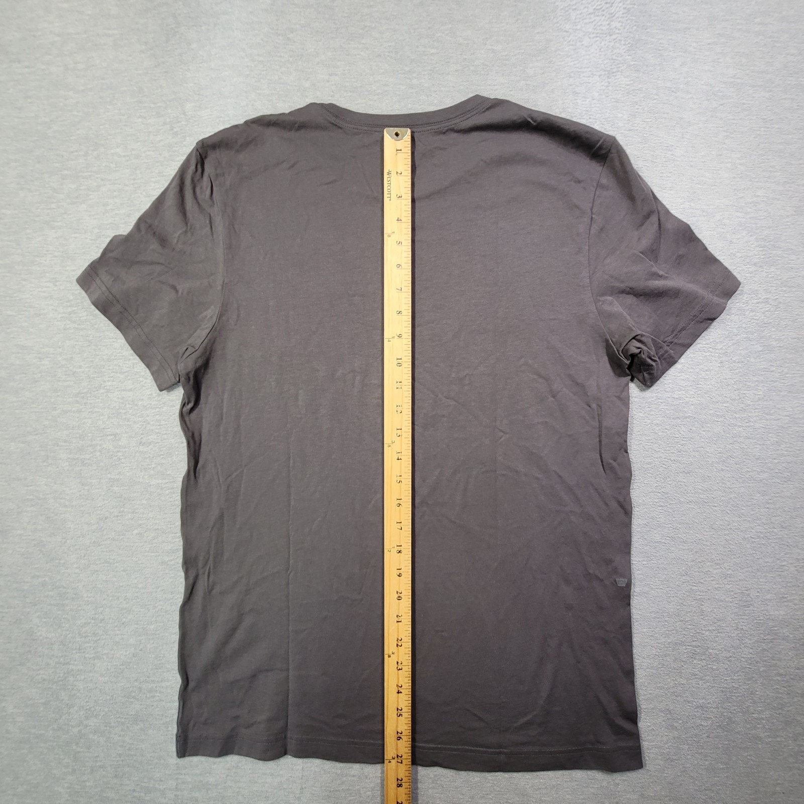 Mack Weldon T Shirts Mens Large Black & Gray Pima Crew Neck Casual Lot of 2