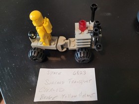 Vintage LEGO Classic Space, Lot 1557, 1558, 1580, 6801, 6822, 6823, 6827, 6849