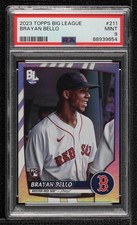 2023 Topps Big League Uncommon Rainbow Foil Brayan Bello #211 PSA 9 MINT 4o1
