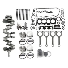Engine Crankshaft+Conrods+Piston+Bearing+Gasket Kit+Valve Kit For Hyundai G4KD