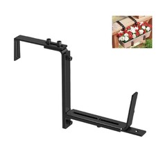 Support de boîte de jardinière réglable, crochet de suspension pour pots de