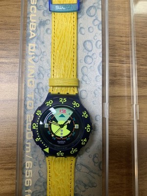 Swatch Scuba 200 SDN102 Divine 1993 | Vintage Diver 200m | Taucheruhr...
