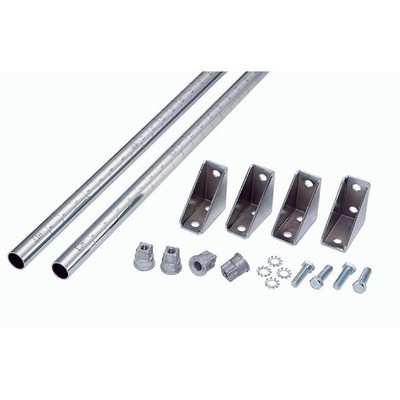 Global Industrial Wall Mounting Post Kit 54'' High - Double