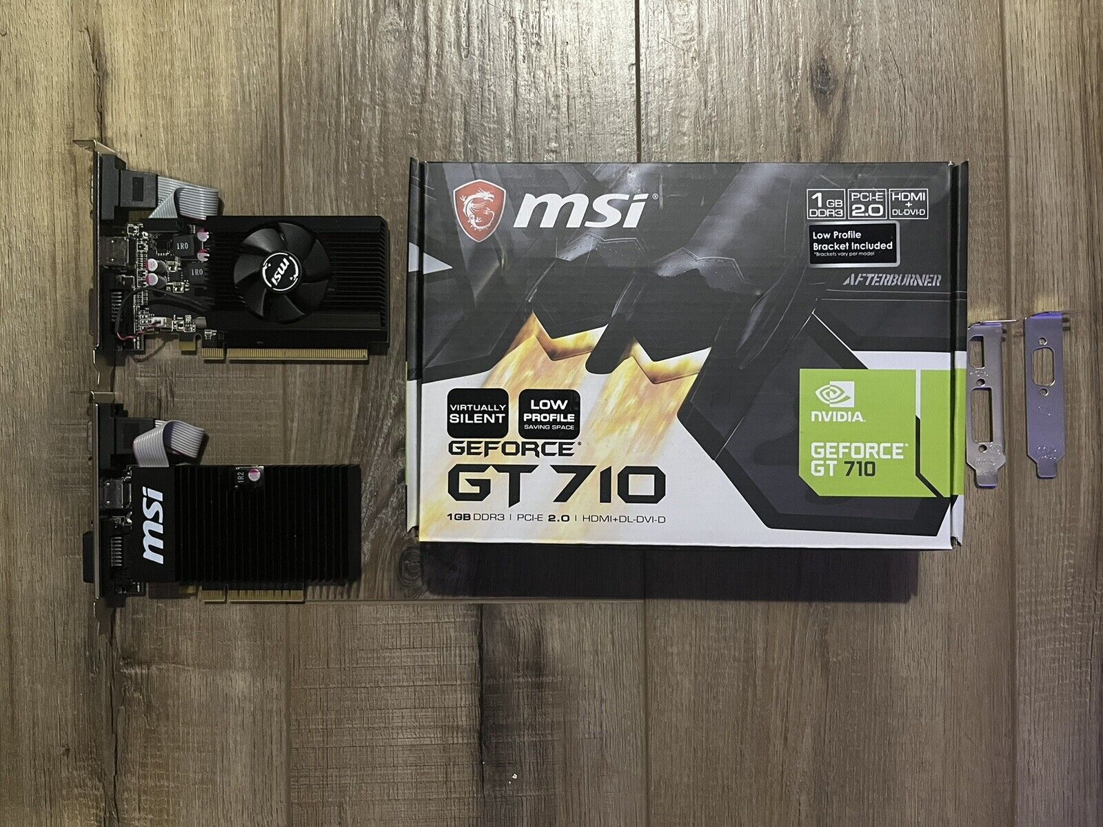 MSI GeForce GT 710 1GB + Other 710 graphics card