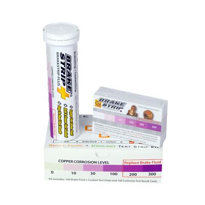 Phoenix Systems BrakeStrip Plus Service Center Kit. Double Ended Brake Fluid ...