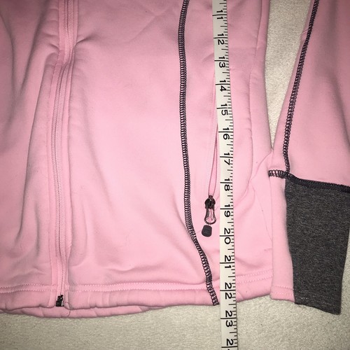 Avalanche Jacket Womens Size Medium Pink Full Zip Zip Pockets Thumbholes - Picture 3 of 7