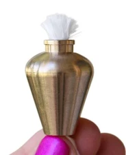 2 Brass Wine Bottle Wick Holders | 10" Wicks | Oil Candle Bottle Wicks