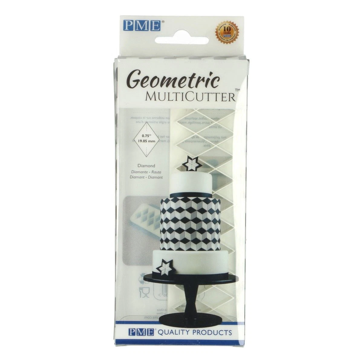 PME - Tagliapasta ad Espulsione per Cake Design - Stelle