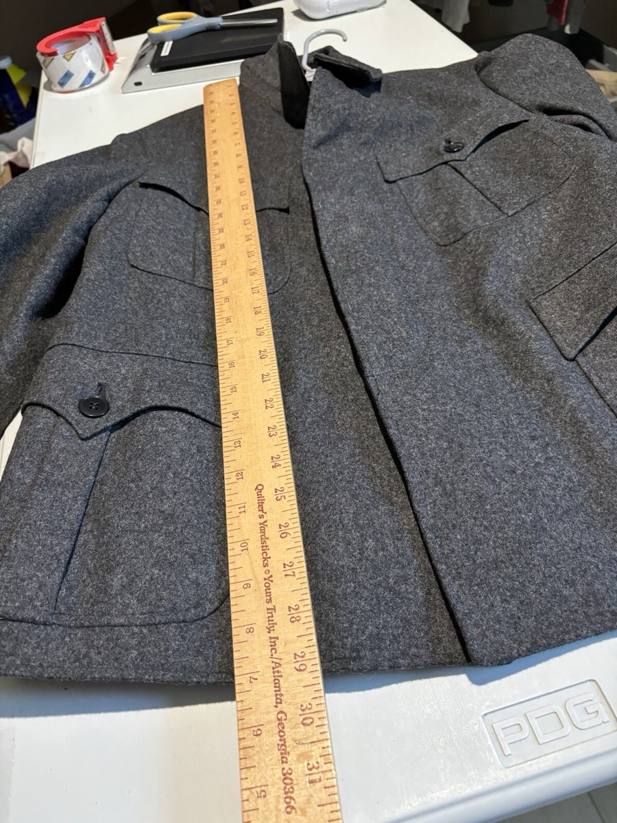 Vintage Bund ZB W. German Civil Defense Military Jacket