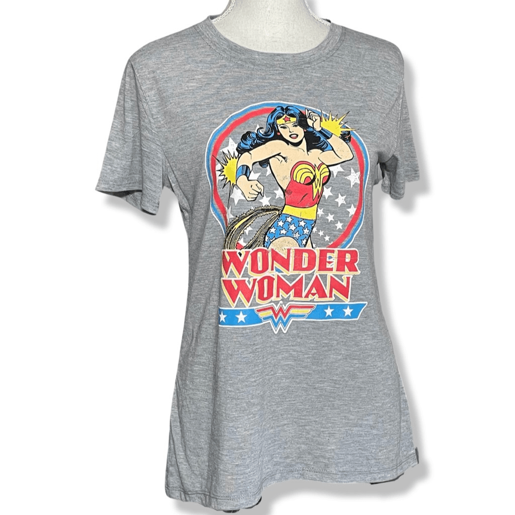 Modern Lux Wonder Woman, Crew Neck, DC Comics Graphic T-shirt