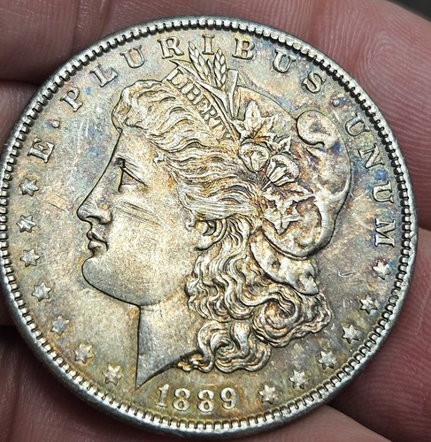 1889 $1 Morgan Silver Dollar *NICE TONING* - Picture 2 of 4