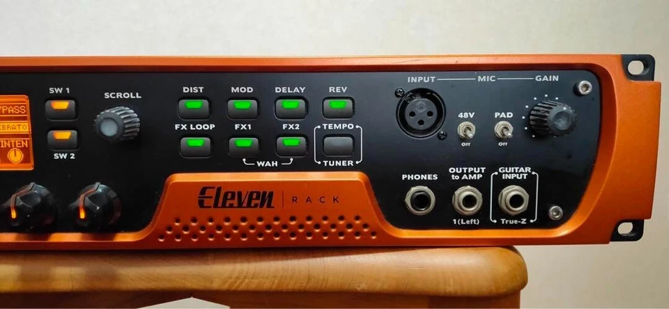Avid Eleven Rack USB Audio Interface Guitar Preamp - Image 3 of 4