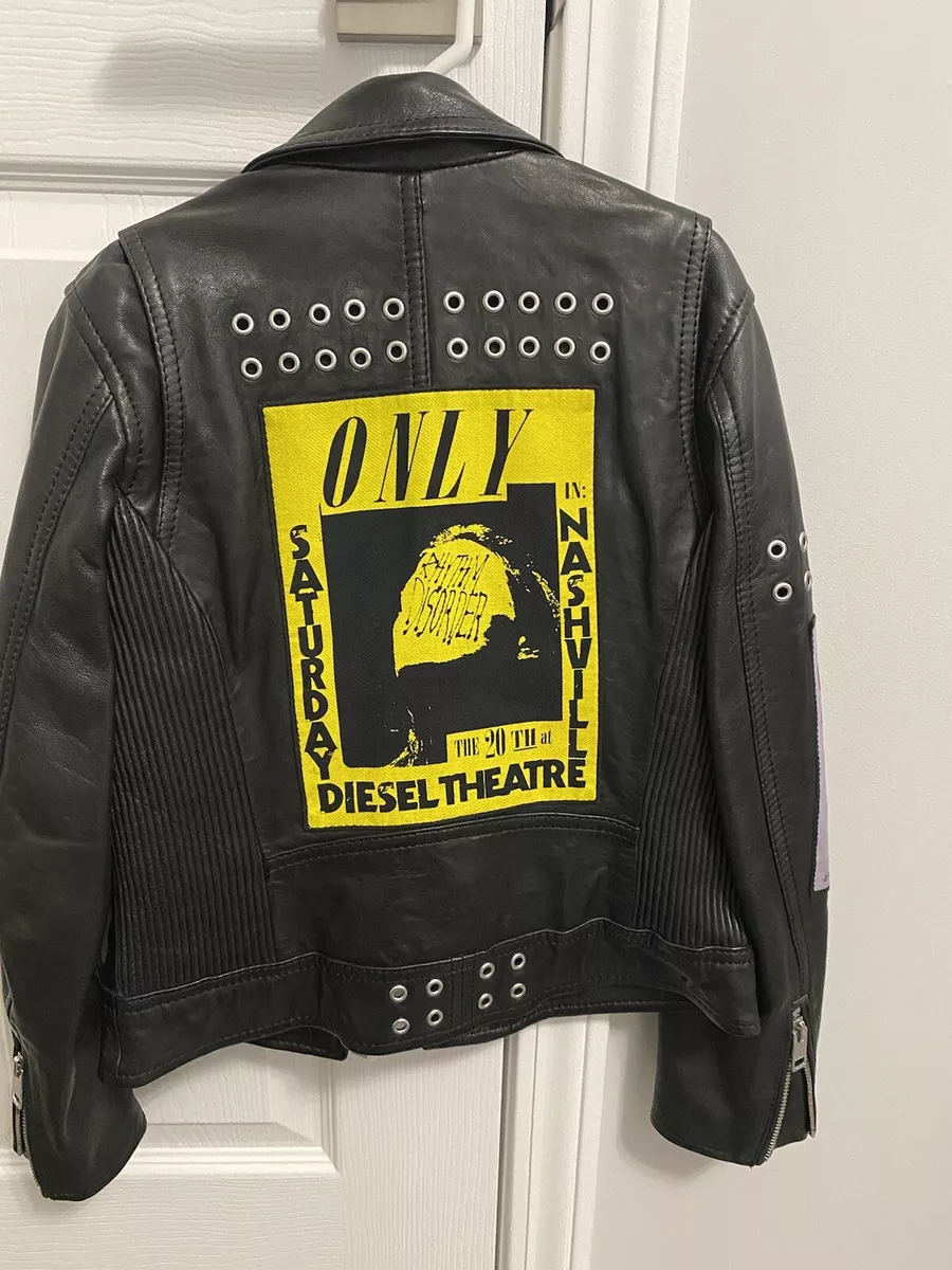 Authentic Diesel Boys Leather Jacket Size 8 years | eBay