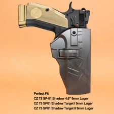 CZ 75 SP01 Shadow Holster Fit CZ 75 SP01 Shadow 9mm 75 SP01 Tactical 40 Holster