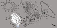 Honda 2009-2016 CR Kupplungsdeckel 11351-MEN-A40 Neu OEM Neu 11351MENA40