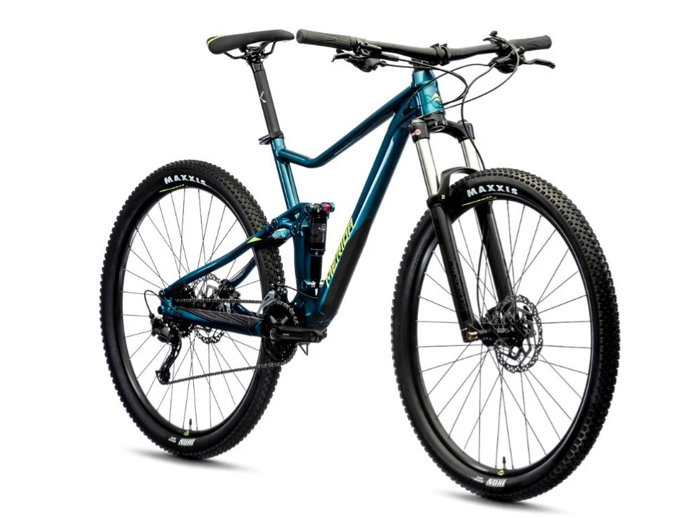 Merida ONE-TWENTY RC 300 TEAL/LIME XL 2022 Bikes Mountain  Down-Country XC - Image 3 of 4