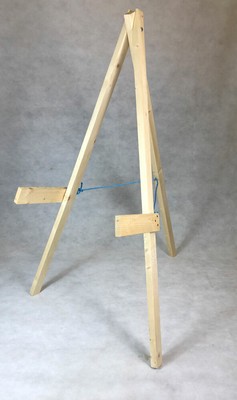 Asd Archery Target Stand Tripod Robust Wooden Fold Up A Frame 1 35m Ebay