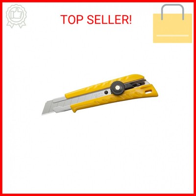 OLFA 18mm Heavy-Duty Utility Knife (L-1) - Multi-Purpose Custom Cutting Depth Ut