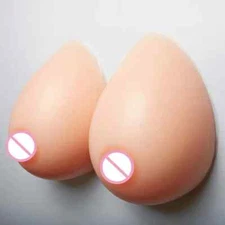 Realistic Silicone Breast Artificial Adhesive Breastplate Mastectomy Prosthesis