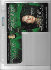 Quotable Star Trek Movie empty card box in Ultra Pro Comic Sto protector page