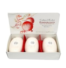 Crabtree Evelyn Pomegranate Argan Grapeseed Oil Skin Replenishing Body Bars